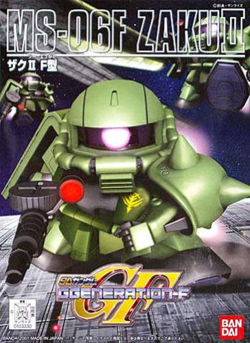 Gundam BB Senshi #218 MS-06F Zaku Model Kit