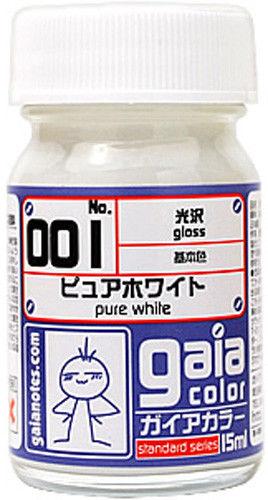 Gaia Basic Color 001 Gloss Pure White 15ML