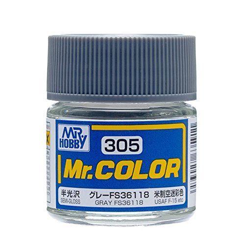 C305 Gray FS36118 (Semi-Gloss/Aircraft) 10ml