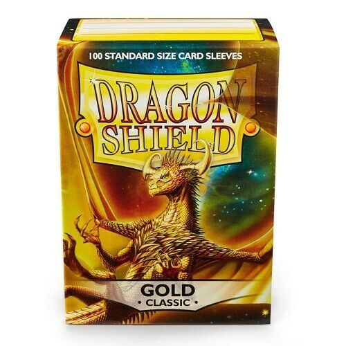 Dragon Shield Sleeves: Classic - Gold (100)