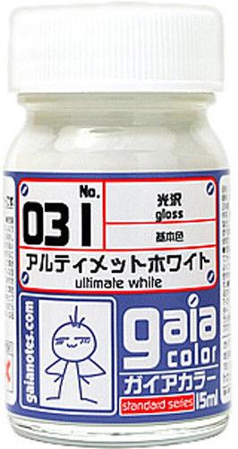Gaia Basic Color 031 Gloss Ultimate White 15ML