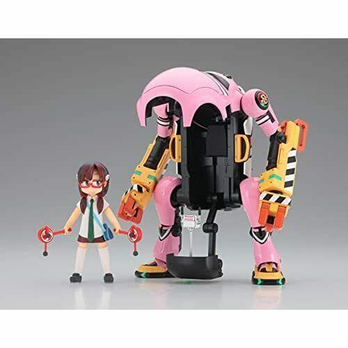 Hasegawa 1/20 Mechatro WeGo Eva Collaboration Series Vol.3 Unit-08 (Power Arm) + Mari Makinami Illustrious