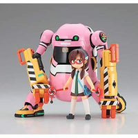 Hasegawa 1/20 Mechatro WeGo Eva Collaboration Series Vol.3 Unit-08 (Power Arm) + Mari Makinami Illustrious