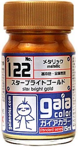 Gaia Metallic Color 122 Star Bright Gold 15Ml
