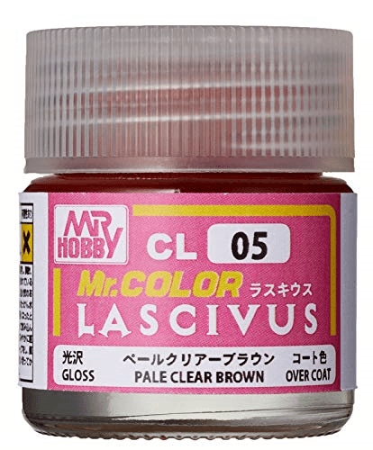 CL05 LASCIVUS Gloss Pale Clear Brown 10ml