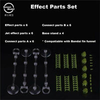 RG 1/144 Nu Fin Funnel SUSAN Model Effect Parts Stand Bases [SU008]