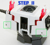 Metal Detail-Up Parts Set RED For Bandai PG 1/60 Unicorn Gundam