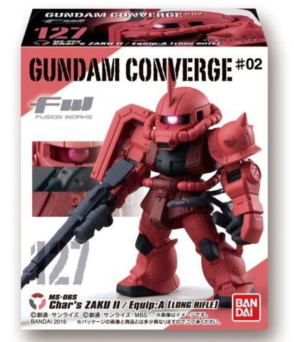 Gundam Converge #2 - No. 127 Char's Zaku II (Long Rifle)