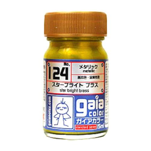 Gaia Metallic Color 124 Star Bright Brass 15ML