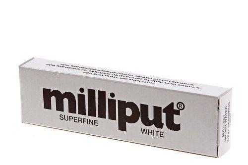 Milliput: Superfine White 2-Part Self Hardening Putty (4oz Set)