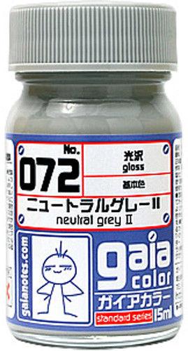 Gaia Basic Color 072 Gloss Neutral Grey II 15ML