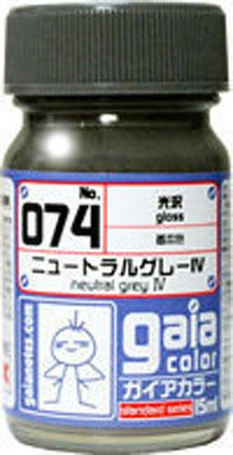 Gaia Basic Color 074 Gloss Neutral Grey IV 15ML