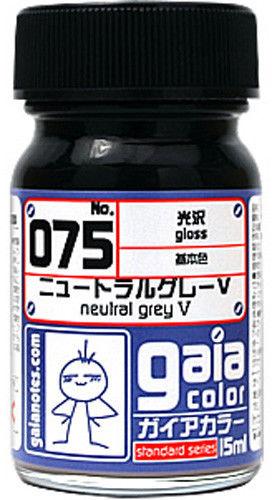Gaia Basic Color 075 Gloss Neutral Grey V 15ML