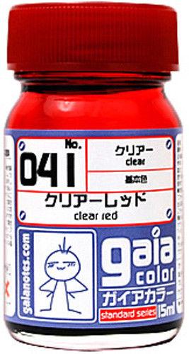 Gaia Clear Color 041 Clear Red 15ML