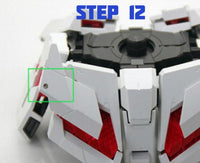 Metal Detail-Up Parts Set RED For Bandai PG 1/60 Unicorn Gundam