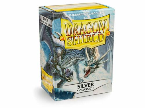 Dragon Shield Sleeves: Classic - Silver (100)