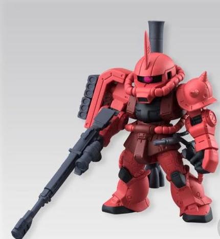 Gundam Converge #2 - No. 127 Char's Zaku II (Long Rifle)