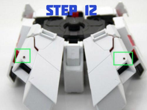 Metal Detail-Up Parts Set RED For Bandai PG 1/60 Unicorn Gundam