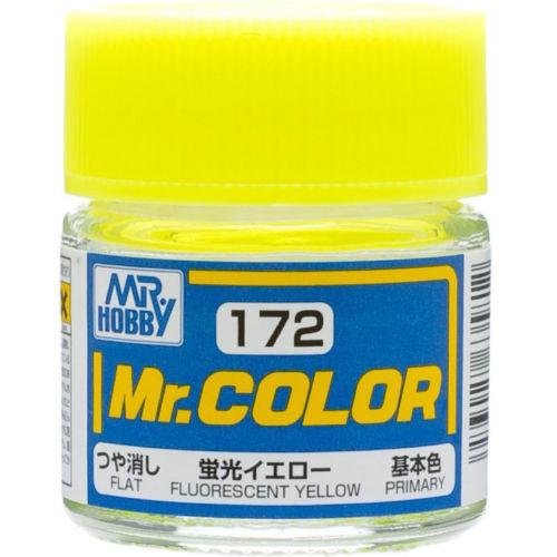 Mr. Color C172 - Fluorescent Yellow (Gloss/Primary)