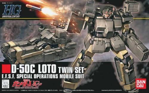 HGUC 1/144 #106 D-50C Loto (Twin Set)