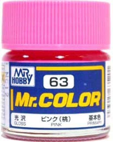C63 Gloss Pink 10ml