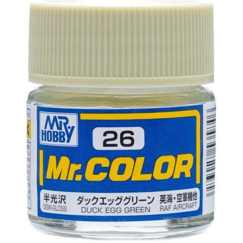 C26 Semi-Gloss Duck Egg Green 10ml