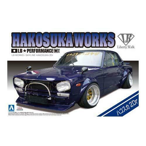 1/24 Liberty Walk Series No.04 LB Works Hakosuka 2Dr by Aoshima