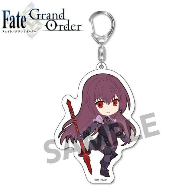 Pic-Lil Pikuriru Fate/Grand Order Trading Acrylic Keychain Vol 2 Lancer Scathach