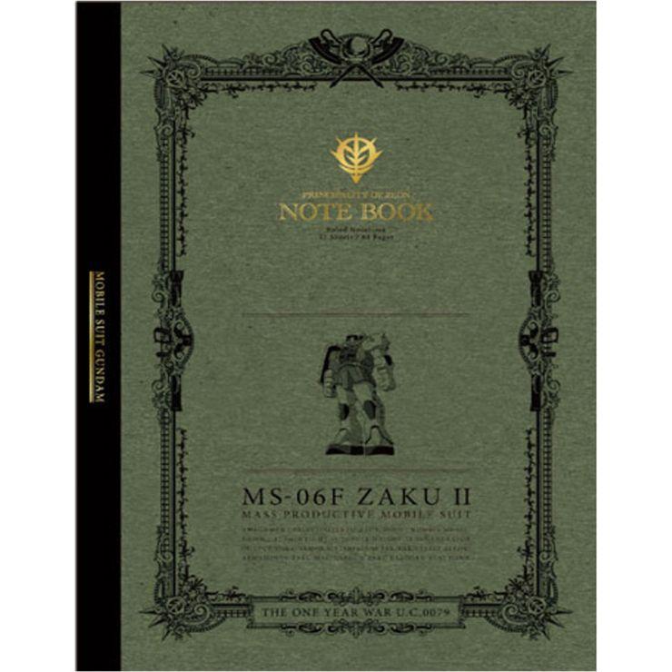 NOTE B5 GUNDAM STATIONARY 6 MS-06S