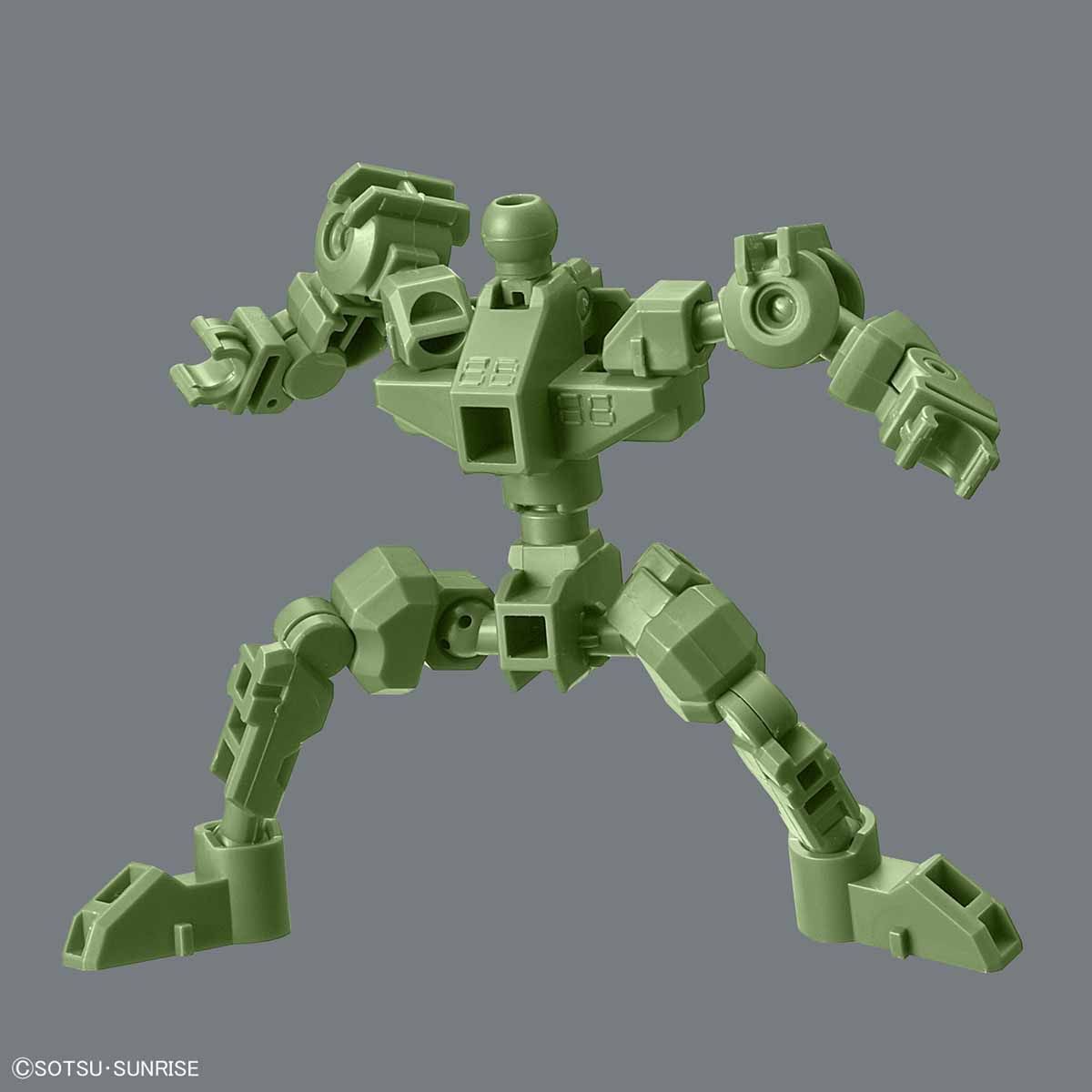 SD GUNDAM CROSS SILHOUETTE FRAME (GREEN)