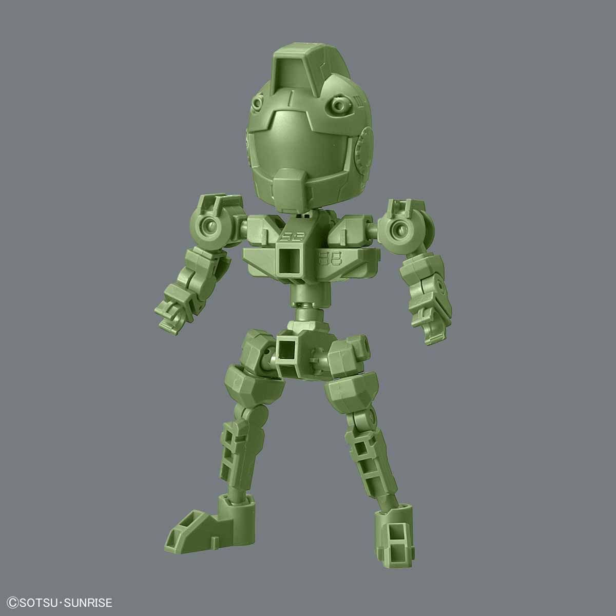 SD GUNDAM CROSS SILHOUETTE FRAME (GREEN)