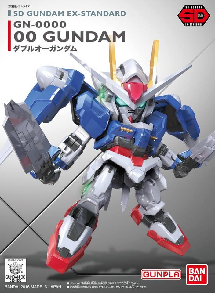 SD EX-Standard 008 00 Gundam Model Kit