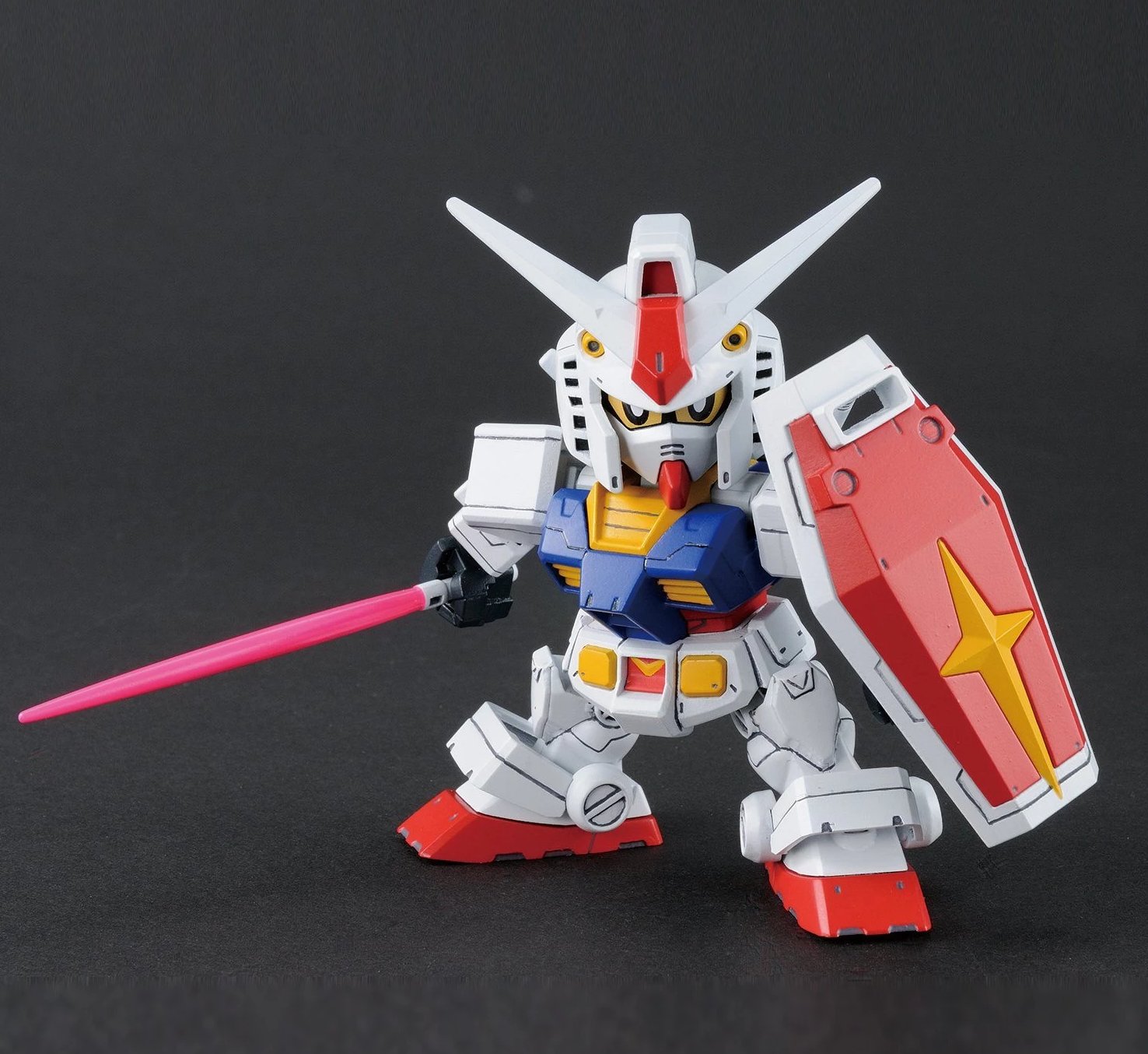 Mobile Suit Gundam SD Gundam Cross Silhouette #1 RX-78-2 Gundam Model Kit