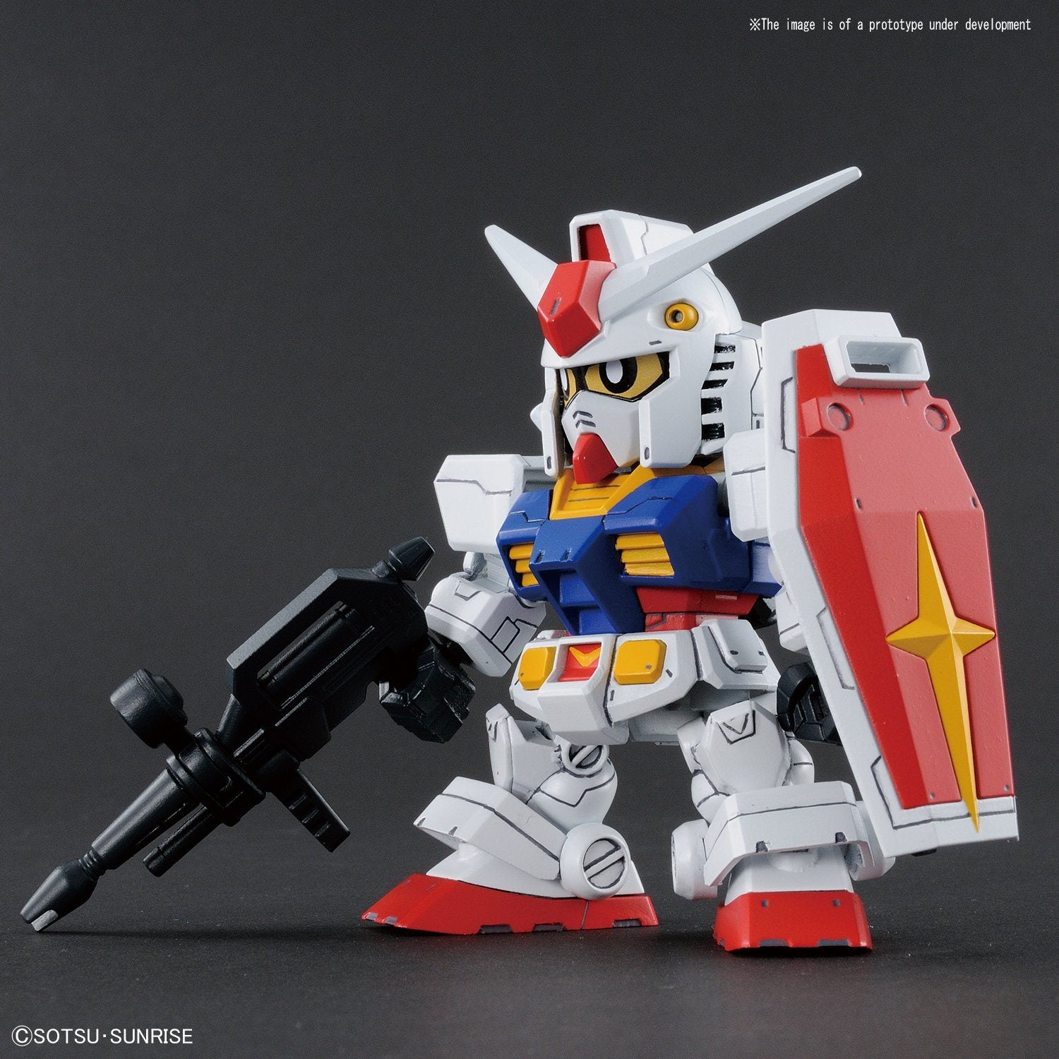 Mobile Suit Gundam SD Gundam Cross Silhouette #1 RX-78-2 Gundam Model Kit