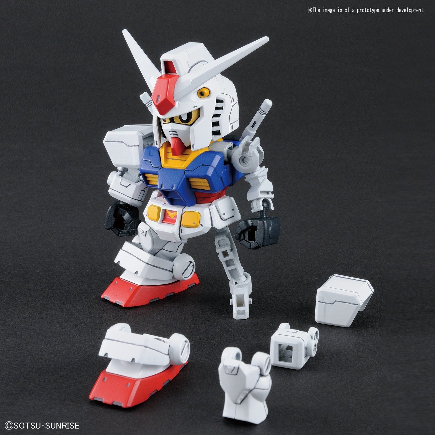 Bandai SDGCS RX-78-2 Gundam & Cross Silhouette Frame "Mobile Suit Gundam"