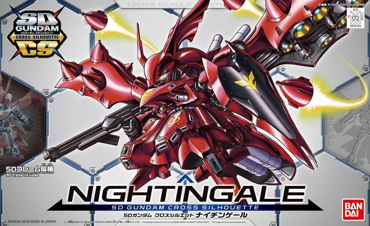 SD Gundam Cross Silhouette #3 Nightingale Model Kit