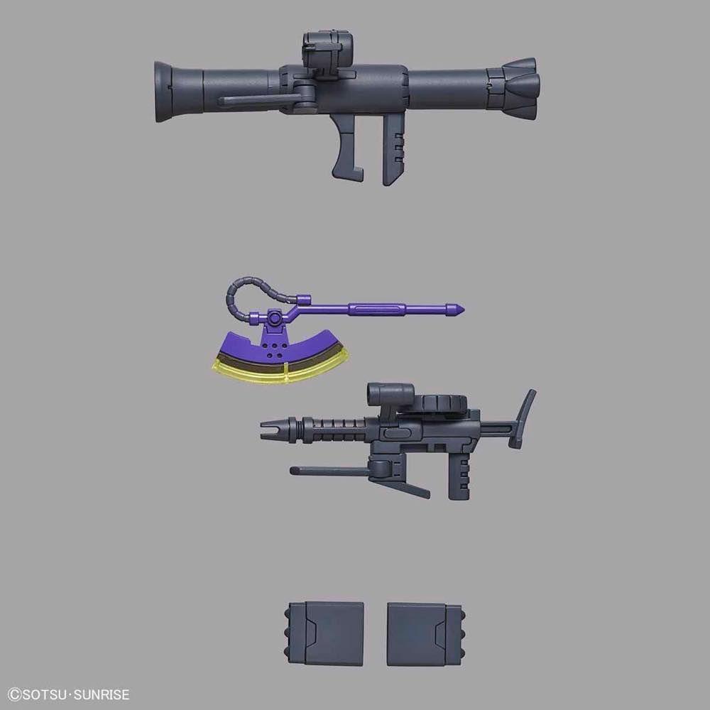 SD GUNDAM CROSS SILHOUETTE ZAKU II CHAR CUSTOM