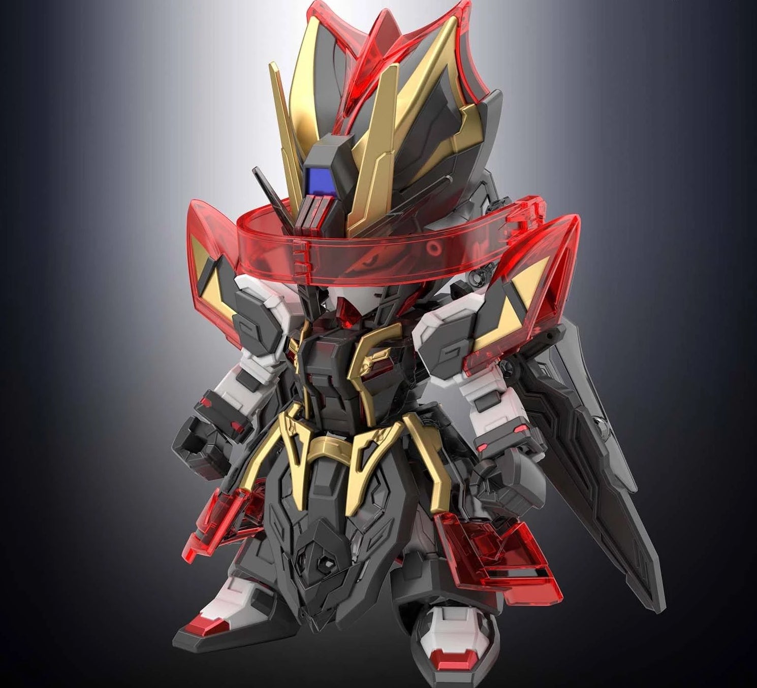 SD Gundam World Sangoku Soketsuden #25 Xun Yu Strike Noir Model Kit