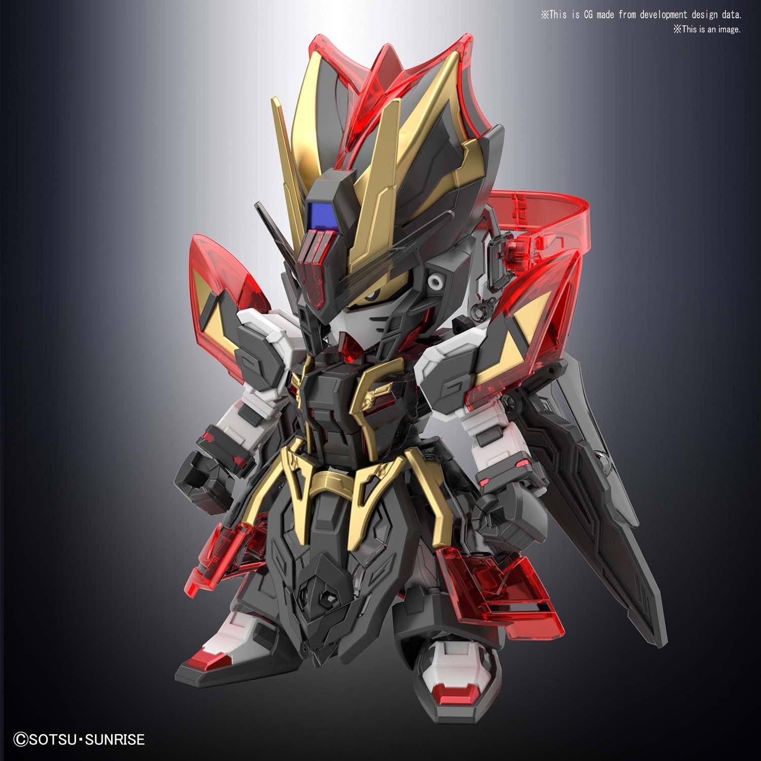 SD Gundam World Sangoku Soketsuden #25 Xun Yu Strike Noir Model Kit