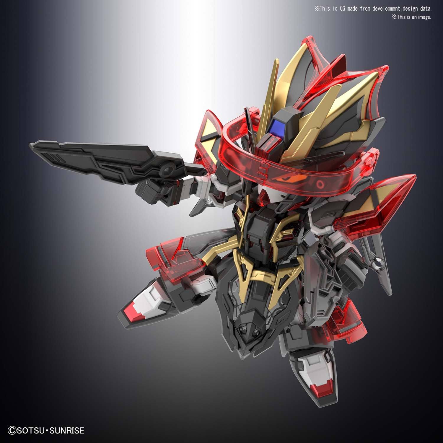 SD Gundam World Sangoku Soketsuden #25 Xun Yu Strike Noir Model Kit
