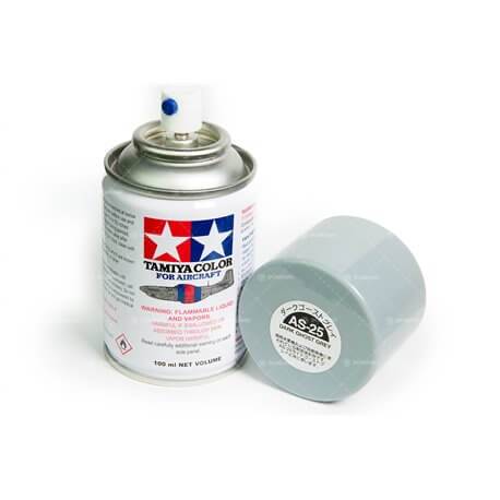 Tamiya Spray Color Dark Ghost Gray Aircraft Lacquer Spray AS-25