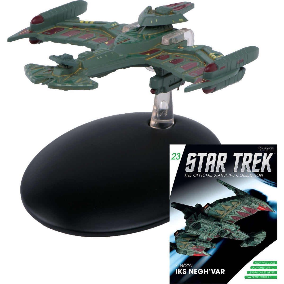 Star Trek Starships Collection #47 Klingon Iks Negh'Var