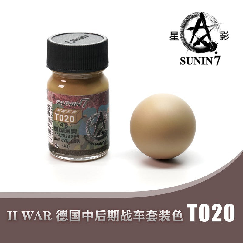 Sunin Military Colors T020 RAL7028 German Dark  30MLYellow