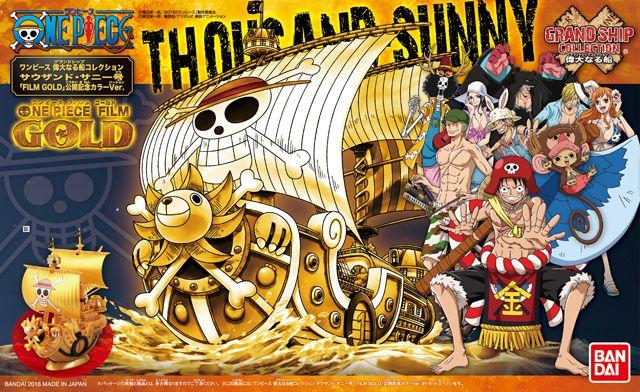 THOUSAND SUNNY (FILM GOLD) - ONE PIECE GRAND SHIP COLLECTION