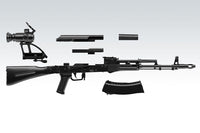Little Armory LA060 AK74M Type 1/12 Scale Accessory