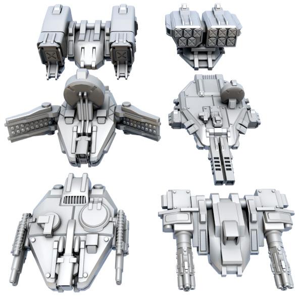 B&A Turret System Pack