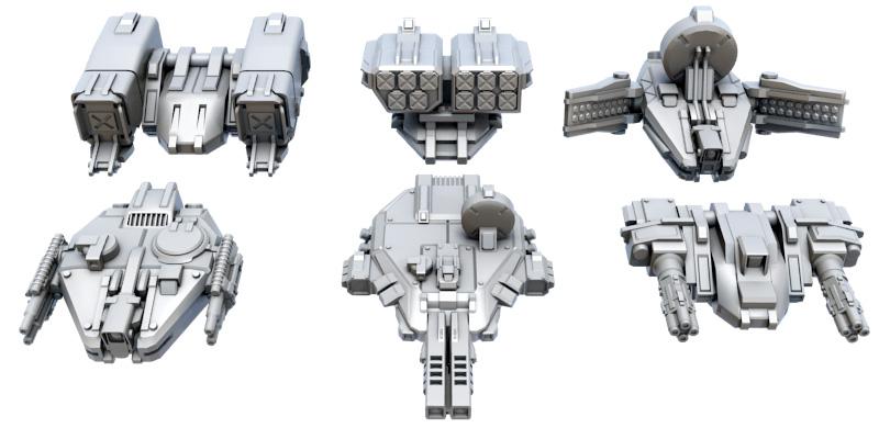 B&A Turret System Pack