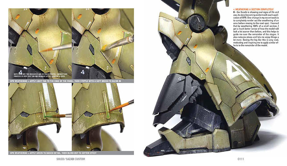 SM.03 Custom Sazabi Weathering Book