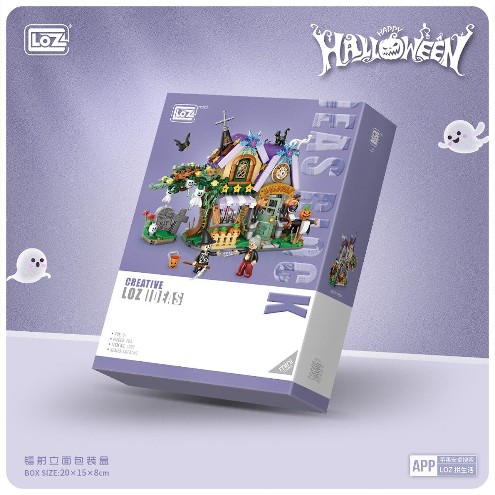 LOZ Creative 1233 Halloween Ghost House