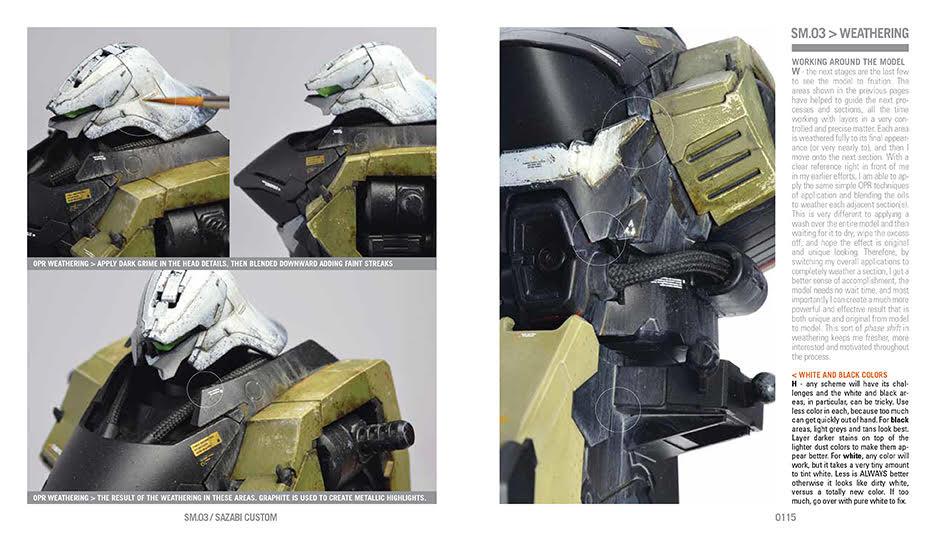 SM.03 Custom Sazabi Weathering Book